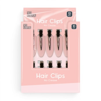 Wholesale No Crease Hair Clips 10pk CDU | Wholesale Direct