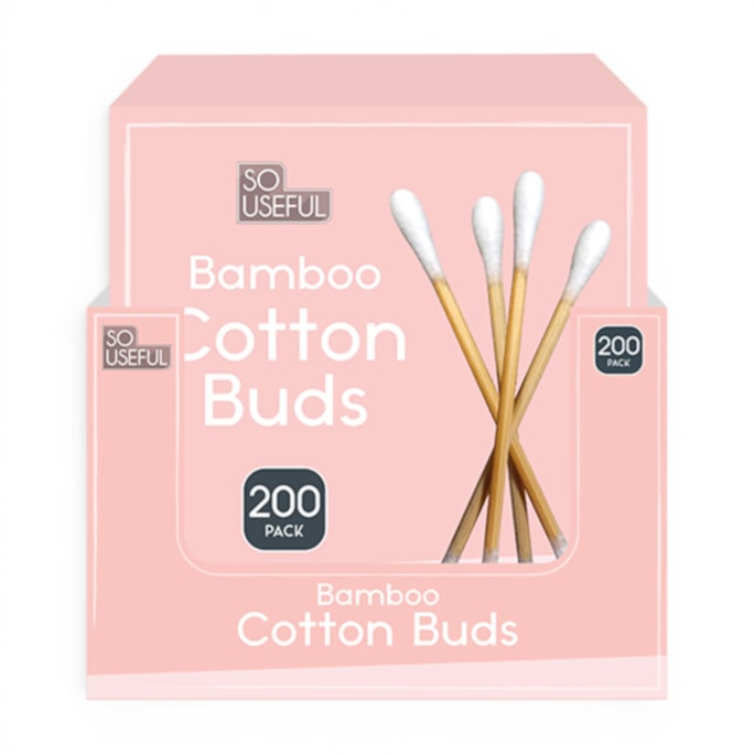 Wholesale Bamboo Cotton Buds 200pk CDU | Wholesale Direct