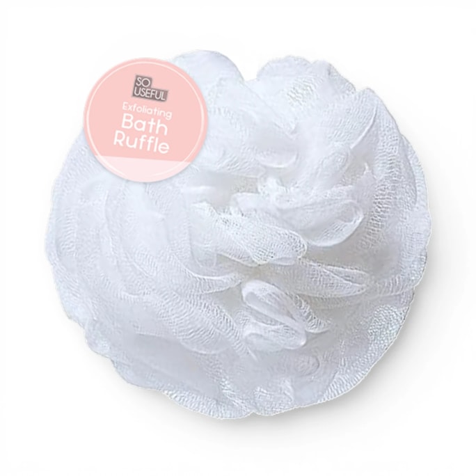 Wholesale Exfoliating Bath Ruffle CDU | Wholesale Direct