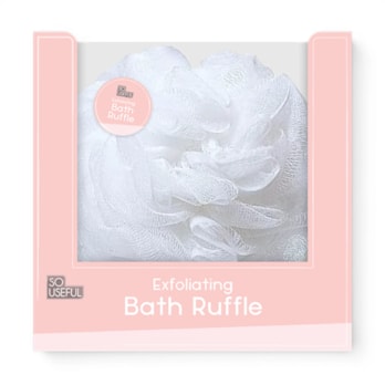 Wholesale Exfoliating Bath Ruffle CDU | Wholesale Direct