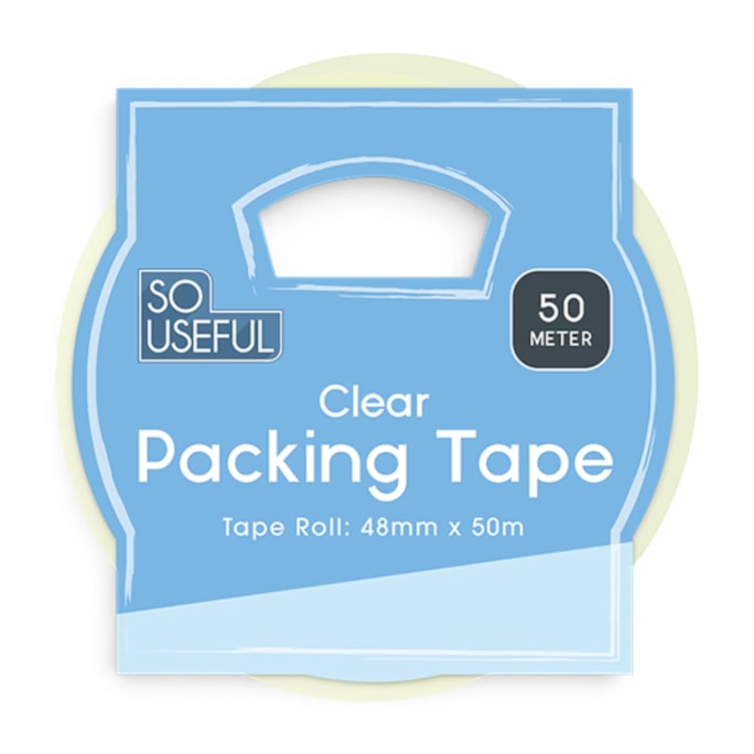 Wholesale Clear Packing Tape 50M CDU | Wholesale Direct