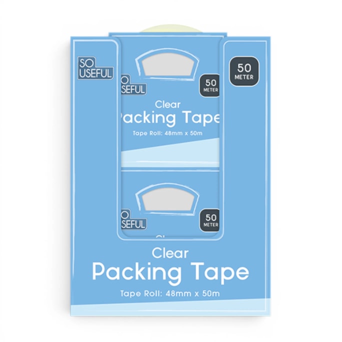 Wholesale Clear Packing Tape 50M CDU | Wholesale Direct