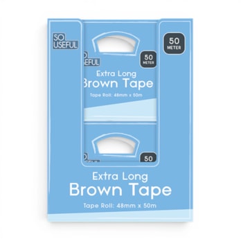 Wholesale Extra Long Brown Tape 50M CDU | Wholesale Direct Wholesale Extra Long Brown Tape 50M CDU | Wholesale Direct