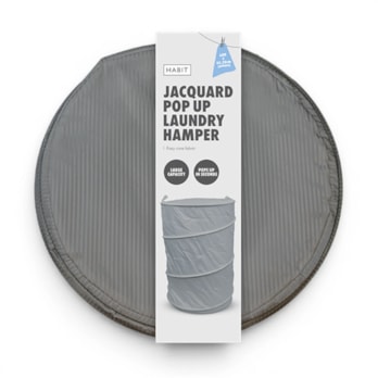Wholesale Jacquard Pop Up Laundry Hamper | Wholesale Direct Wholesale Jacquard Pop Up Laundry Hamper | Wholesale Direct