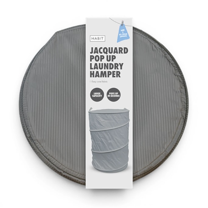 Wholesale Jacquard Pop Up Laundry Hamper | Wholesale Direct