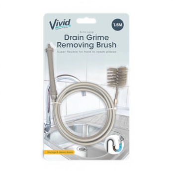 Wholesale Extra Long Drain Grime Removing Brush | Wholesale Direct Wholesale Extra Long Drain Grime Removing Brush | Wholesale Direct