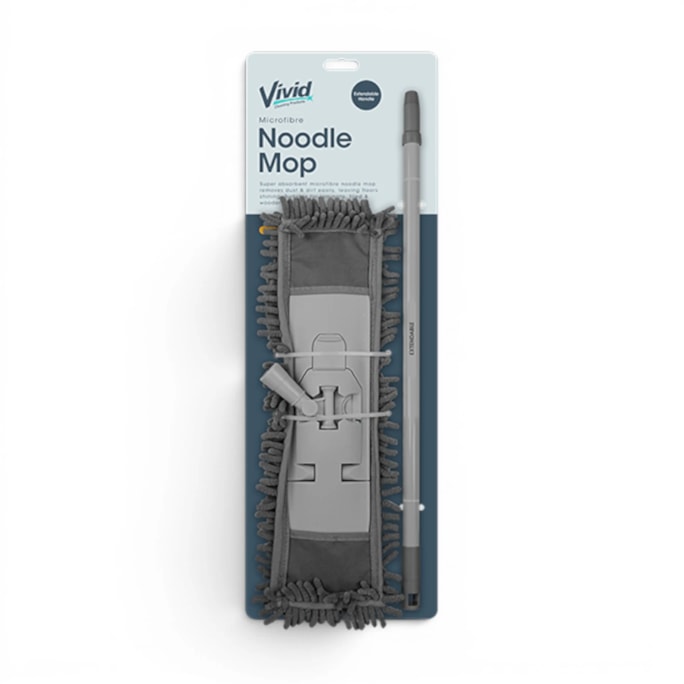 Wholesale Microfibre Noodle Mop with Extendable Handle Set | Wholesale Direct Wholesale Microfibre Noodle Mop with Extendable Handle Set | Wholesale Direct