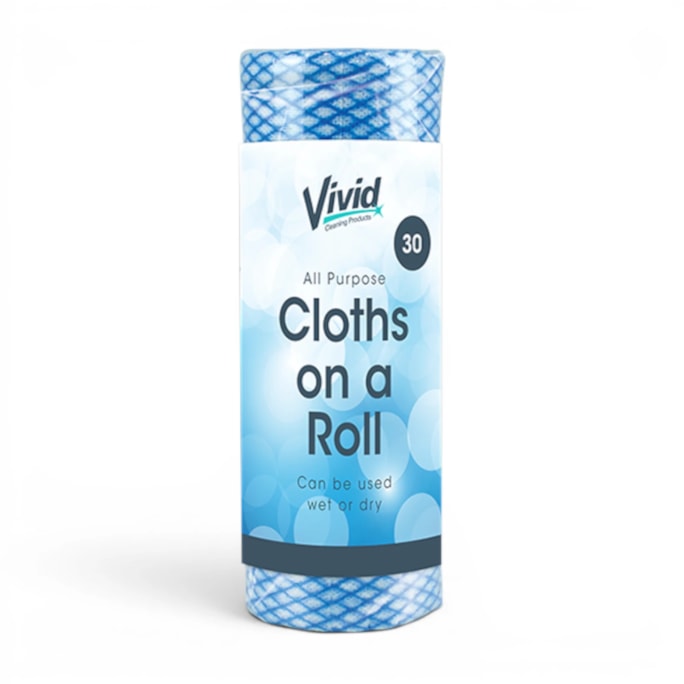 Wholesale All Purpose Cloth Roll- 30 Sheets | Wholesale Direct