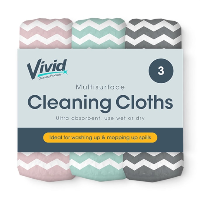 Wholesale Ultra Absorbent Cloths  3Pk | Wholesale Direct