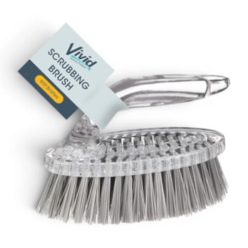 Wholesale Clear Scrubbing Brush CDU | Wholesale Direct