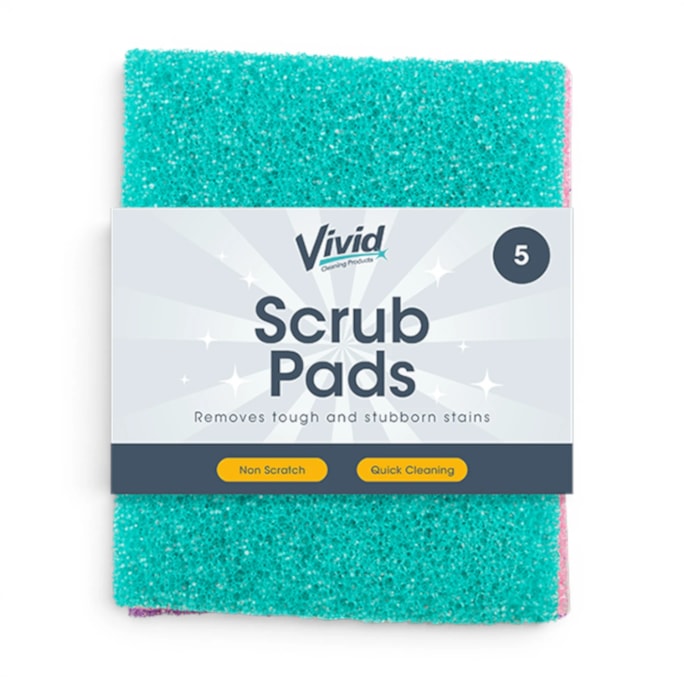 Wholesale Scrub Pads 5pk | Wholesale Direct Wholesale Scrub Pads 5pk | Wholesale Direct