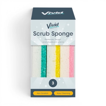 Wholesale Scrub Sponge 3pk | Wholesale Direct