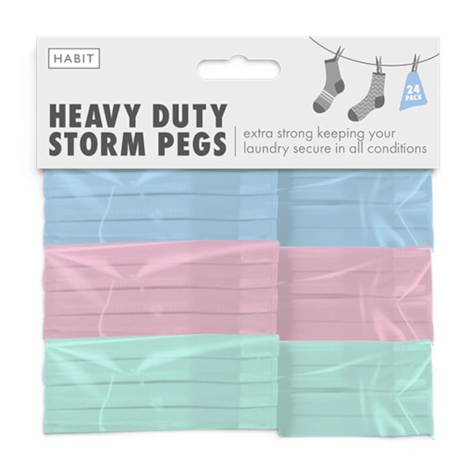 Wholesale Heavy Duty Storm Pegs 24pk | Wholesale Direct