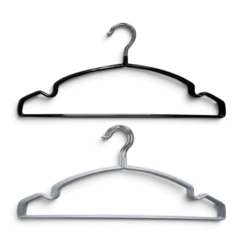 Wholesale Non Slip Plastic Coated Hangers 10pk | Wholesale Direct Wholesale Non Slip Plastic Coated Hangers 10pk | Wholesale Direct
