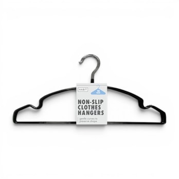 Wholesale Non Slip Plastic Coated Hangers 10pk | Wholesale Direct