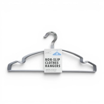 Wholesale Non Slip Plastic Coated Hangers 10pk | Wholesale Direct