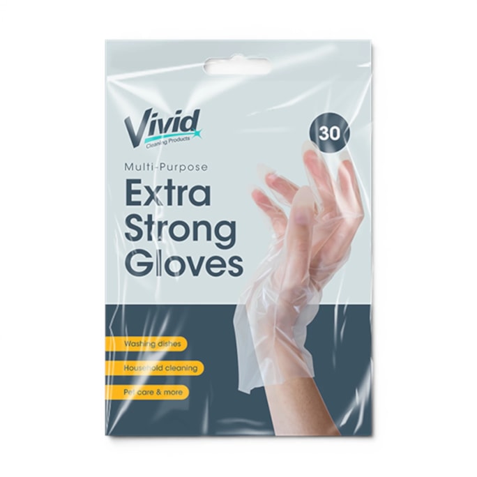 Wholesale Multi Purpose Extra Strong Gloves - 30 Pack | Wholesale Direct
