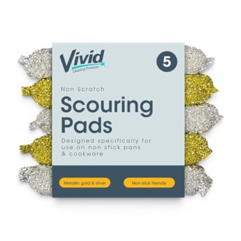 Wholesale Non Scratch Scouring Pads - 5 Pack | Wholesale Direct Wholesale Non Scratch Scouring Pads - 5 Pack | Wholesale Direct