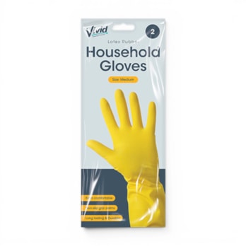 Wholesale Household Gloves 1 Pair CDU - Medium | Wholesale Direct