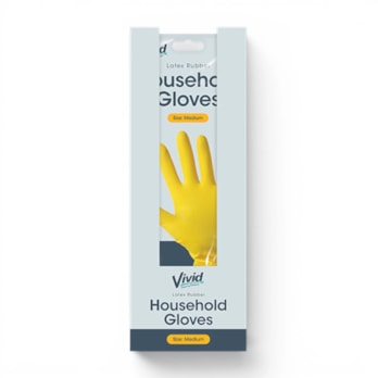 Wholesale Household Gloves 1 Pair CDU - Medium | Wholesale Direct