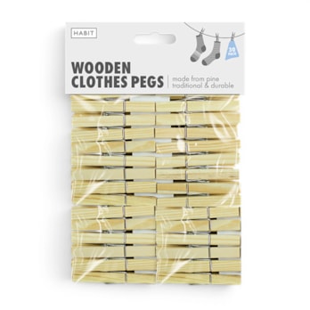 Wholesale Wooden Clothes Pegs 30pk | Wholesale Direct Wholesale Wooden Clothes Pegs 30pk | Wholesale Direct