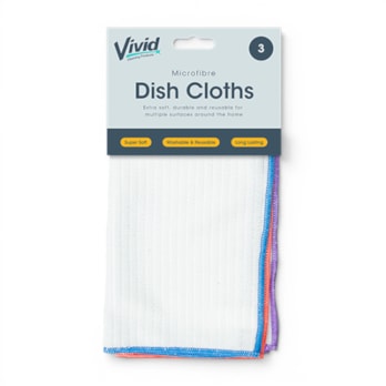 Wholesale Microfibre Dish Cloths 3pk | Wholesale Direct Wholesale Microfibre Dish Cloths 3pk | Wholesale Direct