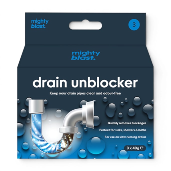 Wholesale Drain Unblocker 3pk | Wholesale Direct