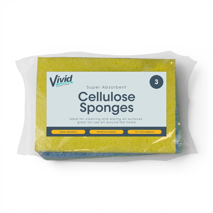 Wholesale Cellulose Sponges 3pk | Wholesale Direct Wholesale Cellulose Sponges 3pk | Wholesale Direct