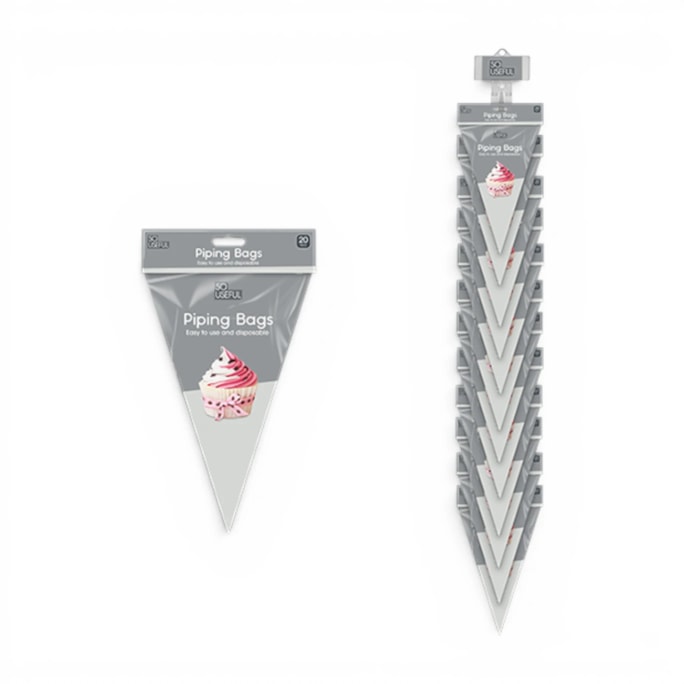 Wholesale Icing Bags 20pk With Clip Strip | Wholesale Direct