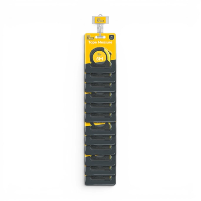 Wholesale Tape Measure 5m With Clip Strip | Wholesale Direct