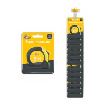 Wholesale Tape Measure 5m With Clip Strip | Wholesale Direct