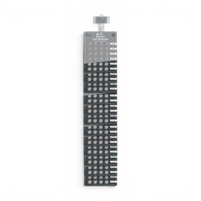 Wholesale Button Cell Batteries 24pk With Clip Strip | Wholesale Direct