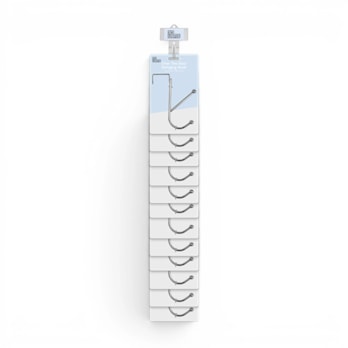 Wholesale Over The Door Chrome Hook With Clip Strip | Wholesale Direct