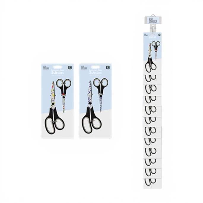 Wholesale Floral Scissors 2pk With Clip Strip | Wholesale Direct