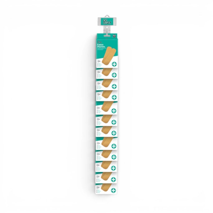 Wholesale Fabric Plasters 100pk With Clip Strip | Wholesale Direct