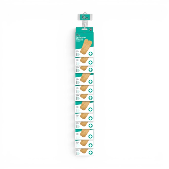 Wholesale Waterproof Plasters 100pk With Clip Strip | Wholesale Direct