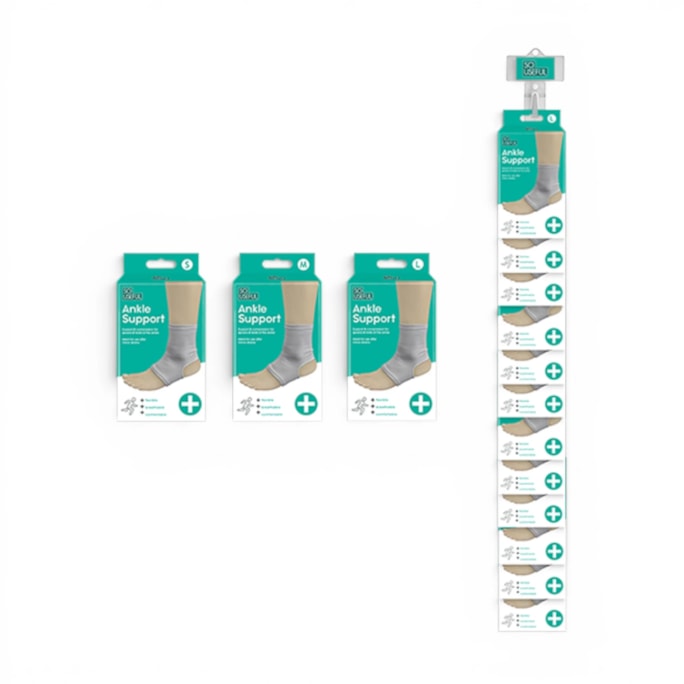 Wholesale Ankle Support Bandage With Clip Strip | Wholesale Direct