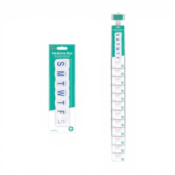 Wholesale Seven Day Slim Pill Box With Clip Strip | Wholesale Direct Wholesale Seven Day Slim Pill Box With Clip Strip | Wholesale Direct
