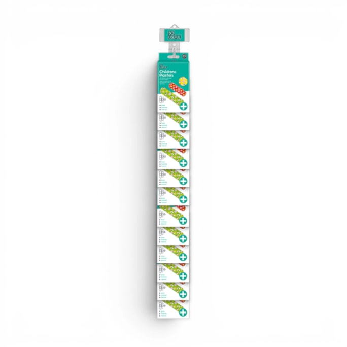 Wholesale Childrens Plasters 60pk With Clip Strip | Wholesale Direct