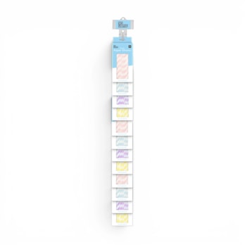 Wholesale Pastel Paper Straws 50pk With Clip Strip | Wholesale Direct