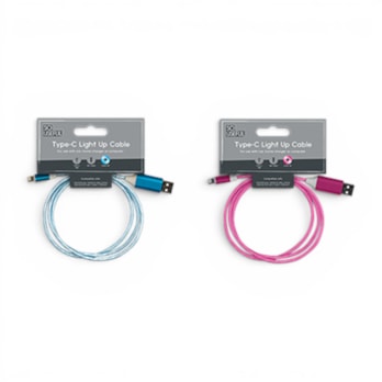 Wholesale Type-C Light Up Charging Cable With Clip Strip | Wholesale Direct