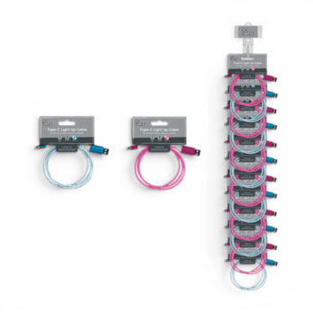 Wholesale Type-C Light Up Charging Cable With Clip Strip | Wholesale Direct Wholesale Type-C Light Up Charging Cable With Clip Strip | Wholesale Direct
