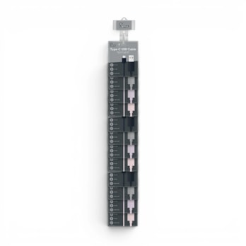 Wholesale Type-C USB Cable 1m Coloured With Clip Strip | Wholesale Direct