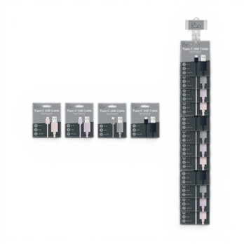 Wholesale Type-C USB Cable 1m Coloured With Clip Strip | Wholesale Direct Wholesale Type-C USB Cable 1m Coloured With Clip Strip | Wholesale Direct