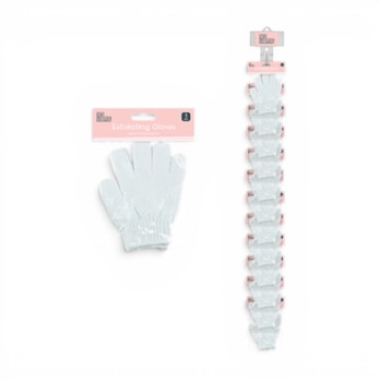 Wholesale Exfoliating Bath & Shower Gloves With Clip Strip | Wholesale Direct