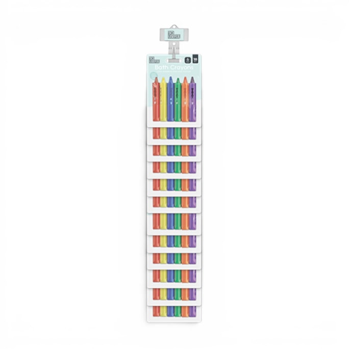 Wholesale Bath Crayons 6pk With Clip Strip | Wholesale Direct