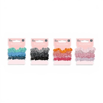 Wholesale Scrunchies 5pk With Clip Strip | Wholesale Direct Wholesale Scrunchies 5pk With Clip Strip | Wholesale Direct