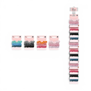 Wholesale Scrunchies 5pk With Clip Strip | Wholesale Direct Wholesale Scrunchies 5pk With Clip Strip | Wholesale Direct