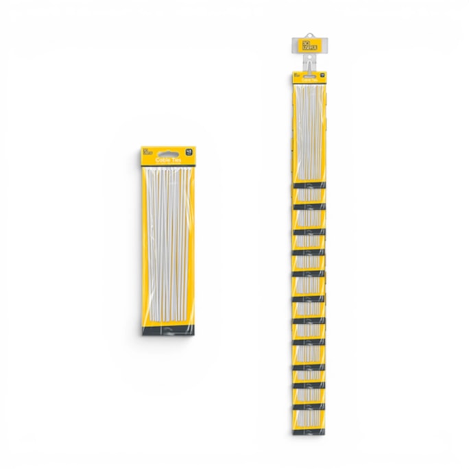 Wholesale Cable Ties 48pk With Clip Strip | Wholesale Direct