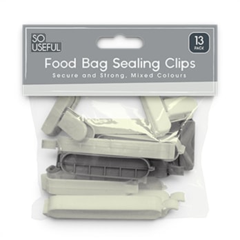 Wholesale Bag Sealing Clips 13pk With Clip Strip | Wholesale Direct